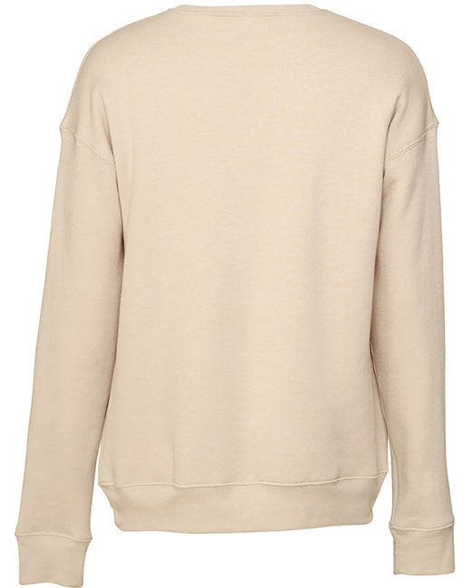Bella + Canvas Unisex Drop Shoulder Fleece Crew Sweatshirts
