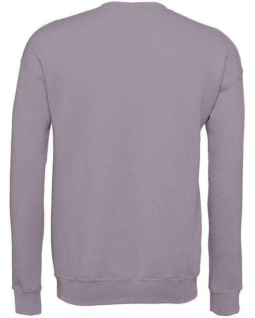 Bella + Canvas Unisex Drop Shoulder Fleece Crew Sweatshirts
