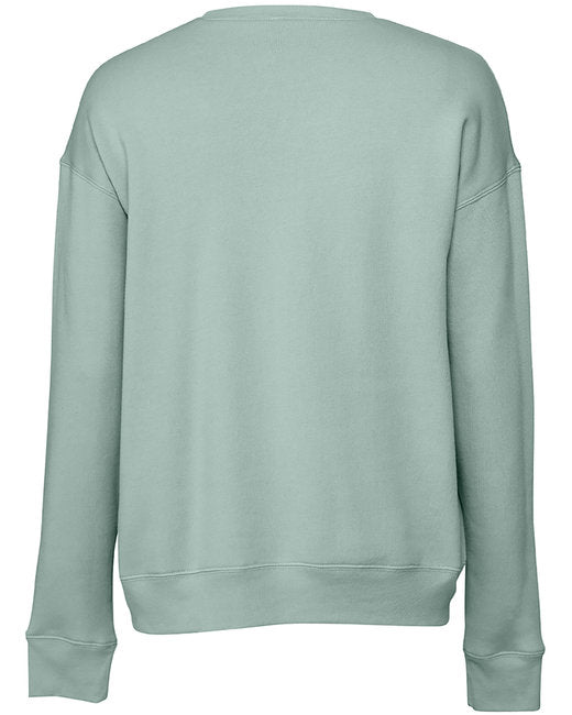 Bella + Canvas Unisex Drop Shoulder Fleece Crew Sweatshirts