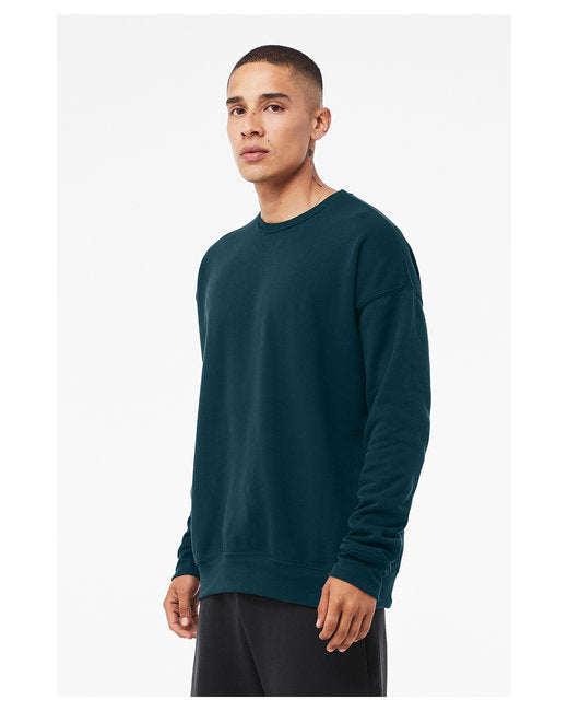 Bella + Canvas Unisex Drop Shoulder Fleece Crew Sweatshirts
