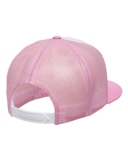 Yupoong Adult Classic Trucker with White Front Panel Cap