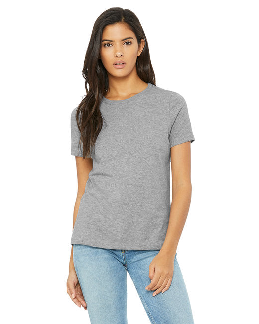 Bella + Canvas Ladies' Relaxed Heather CVC Short-Sleeve T-Shirt