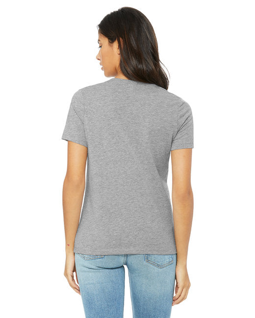 Bella + Canvas Ladies' Relaxed Heather CVC Short-Sleeve T-Shirt