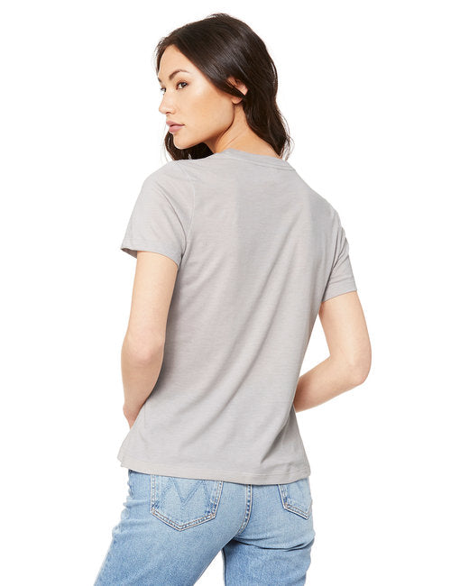 Bella + Canvas Ladies' Relaxed Heather CVC Short-Sleeve T-Shirt