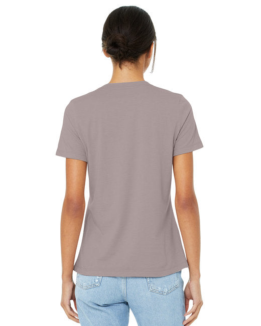 Bella + Canvas Ladies' Relaxed Heather CVC Short-Sleeve T-Shirt