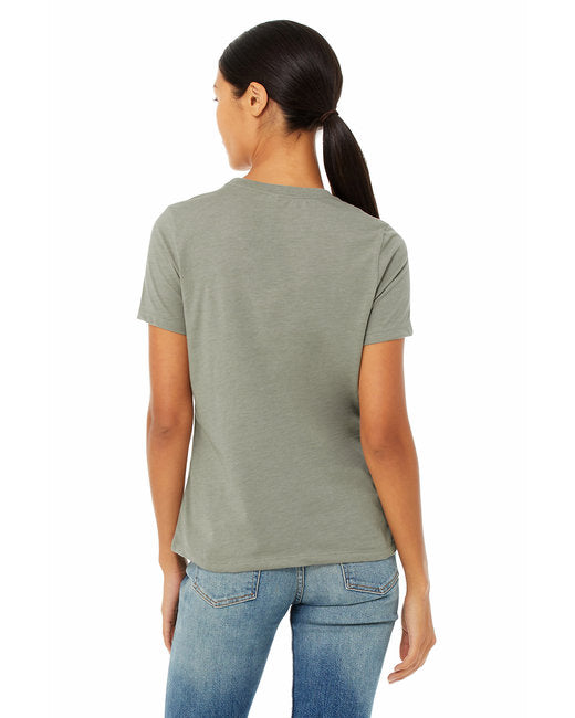 Bella + Canvas Ladies' Relaxed Heather CVC Short-Sleeve T-Shirt