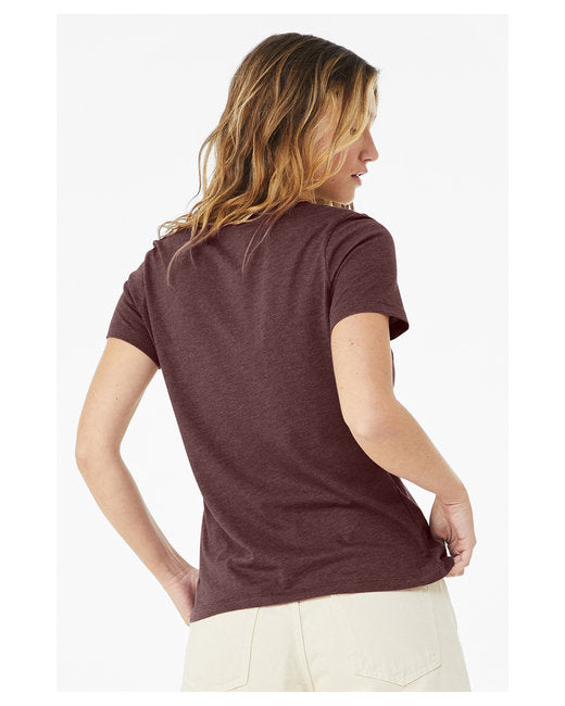 Bella + Canvas Ladies' Relaxed Heather CVC Short-Sleeve T-Shirt
