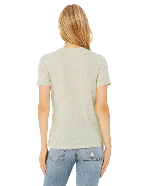 Bella + Canvas Ladies' Relaxed Heather CVC Short-Sleeve T-Shirt