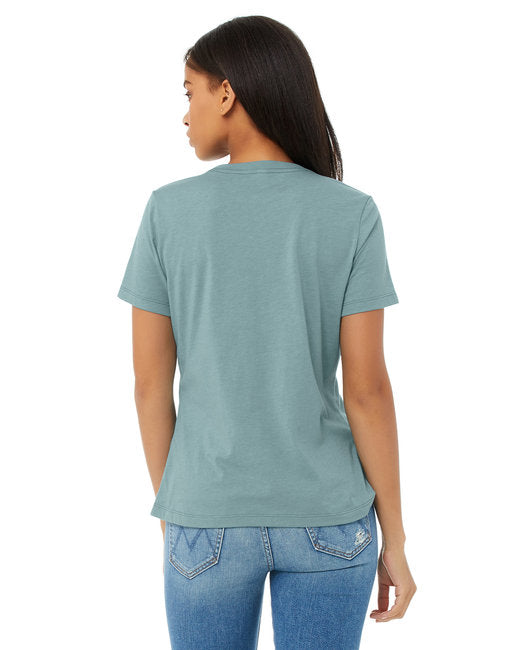 Bella + Canvas Ladies' Relaxed Heather CVC Short-Sleeve T-Shirt