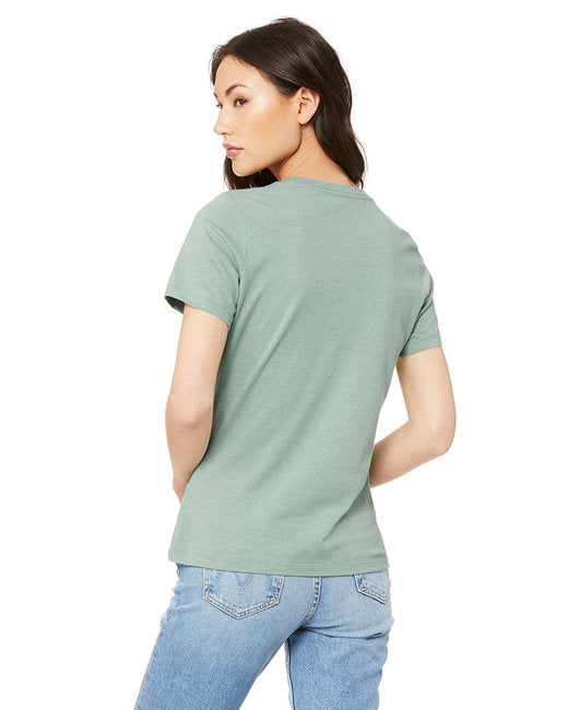 Bella + Canvas Ladies' Relaxed Heather CVC Short-Sleeve T-Shirt