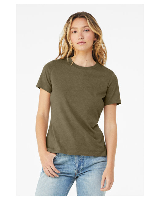 Bella + Canvas Ladies' Relaxed Heather CVC Short-Sleeve T-Shirt