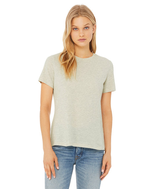 Bella + Canvas Ladies' Relaxed Heather CVC Short-Sleeve T-Shirt