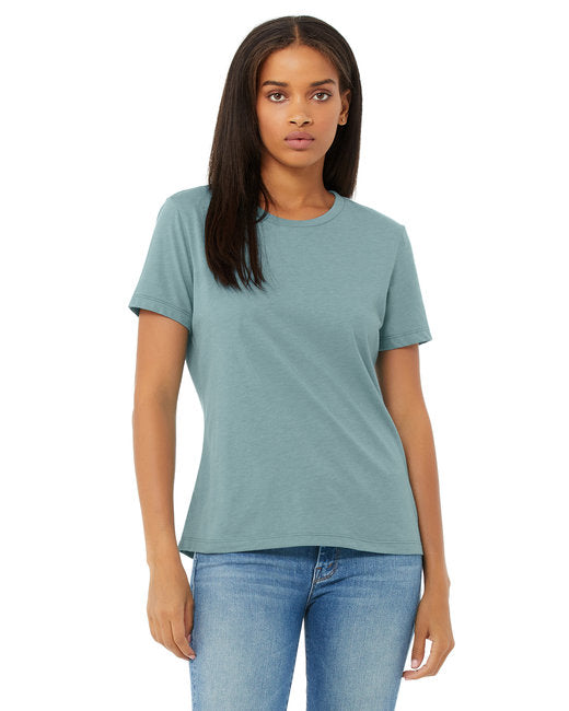 Bella + Canvas Ladies' Relaxed Heather CVC Short-Sleeve T-Shirt