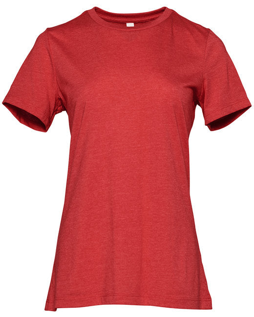 Bella + Canvas Ladies' Relaxed Heather CVC Short-Sleeve T-Shirt