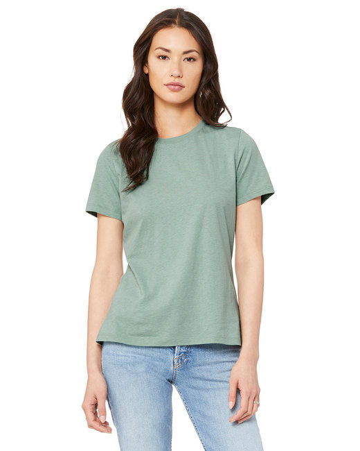 Bella + Canvas Ladies' Relaxed Heather CVC Short-Sleeve T-Shirt