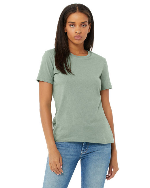 Bella + Canvas Ladies' Relaxed Heather CVC Short-Sleeve T-Shirt