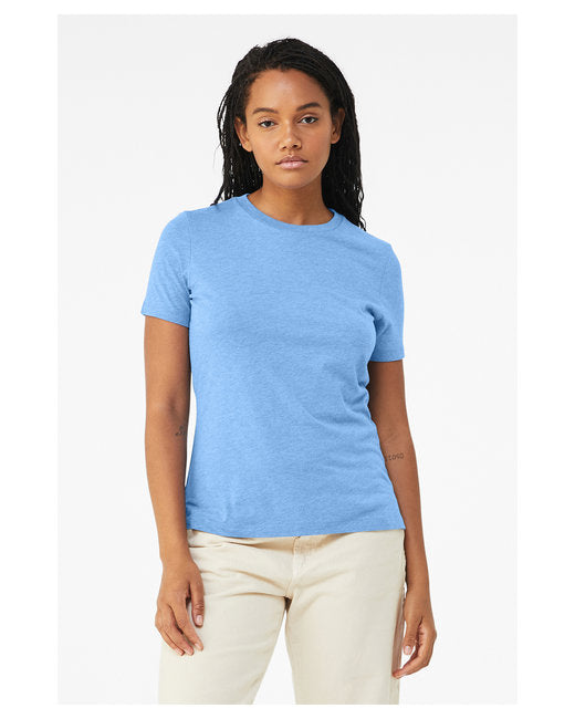 Bella + Canvas Ladies' Relaxed Heather CVC Short-Sleeve T-Shirt