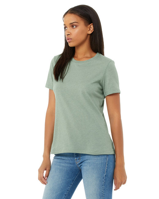 Bella + Canvas Ladies' Relaxed Heather CVC Short-Sleeve T-Shirt