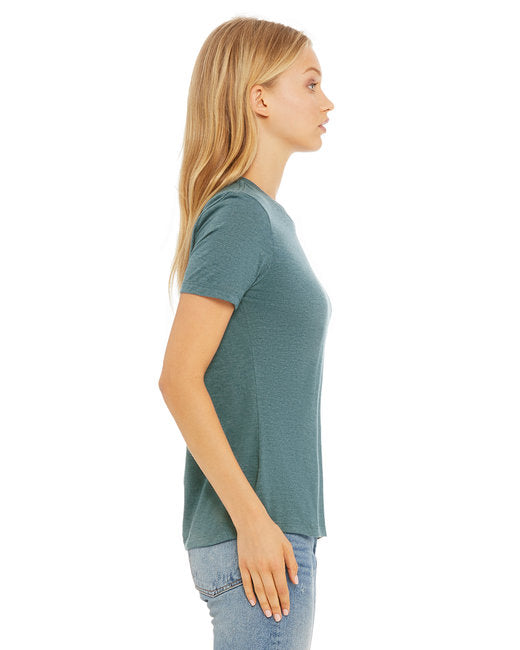 Bella + Canvas Ladies' Relaxed Heather CVC Short-Sleeve T-Shirt