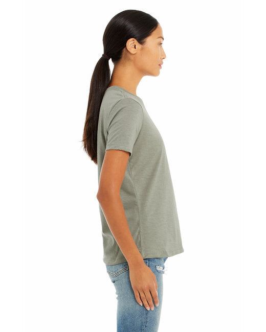 Bella + Canvas Ladies' Relaxed Heather CVC Short-Sleeve T-Shirt