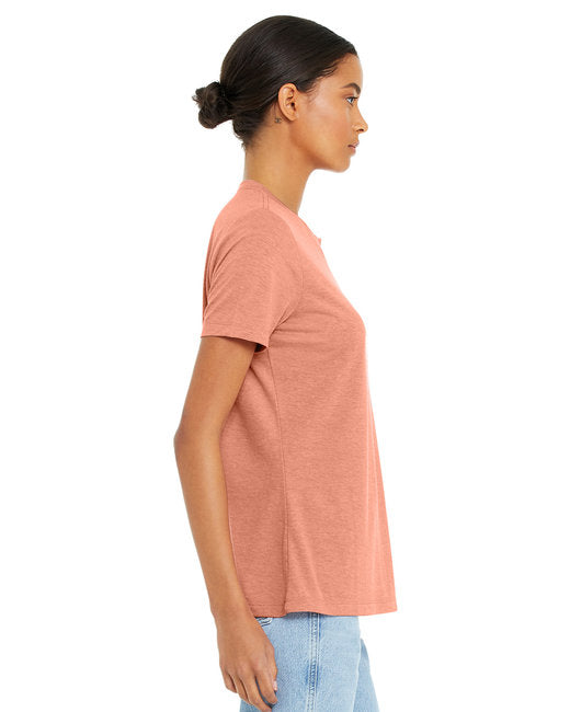 Bella + Canvas Ladies' Relaxed Heather CVC Short-Sleeve T-Shirt
