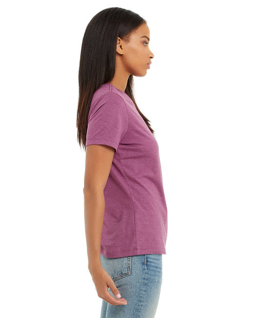 Bella + Canvas Ladies' Relaxed Heather CVC Short-Sleeve T-Shirt