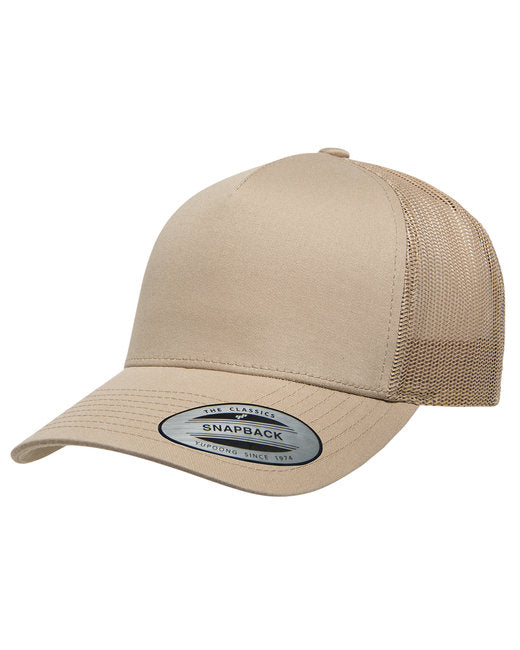 Yupoong Adult 5-Panel Retro Trucker Cap