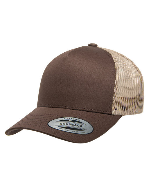 Yupoong Adult 5-Panel Retro Trucker Cap
