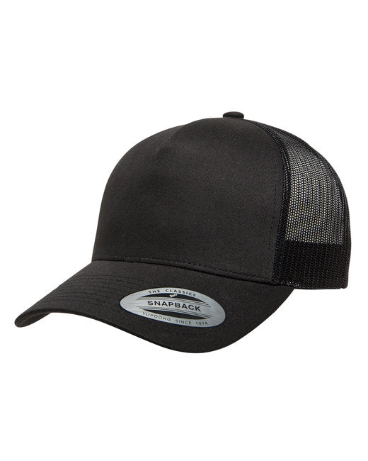 Yupoong Adult 5-Panel Retro Trucker Cap