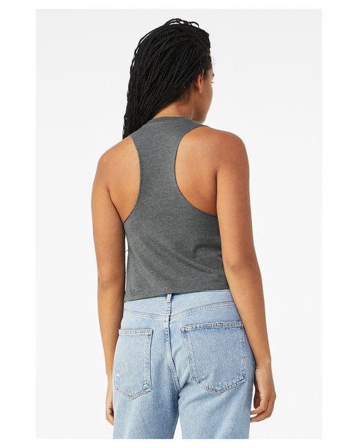 Bella + Canvas Ladies' Racerback Cropped Tank