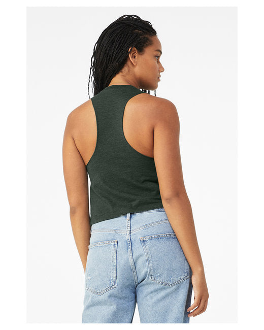 Bella + Canvas Ladies' Racerback Cropped Tank