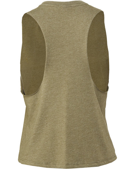 Bella + Canvas Ladies' Racerback Cropped Tank