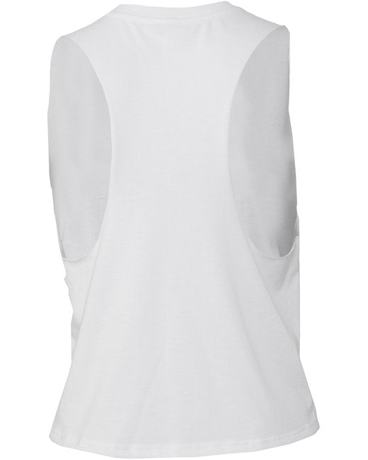 Bella + Canvas Ladies' Racerback Cropped Tank