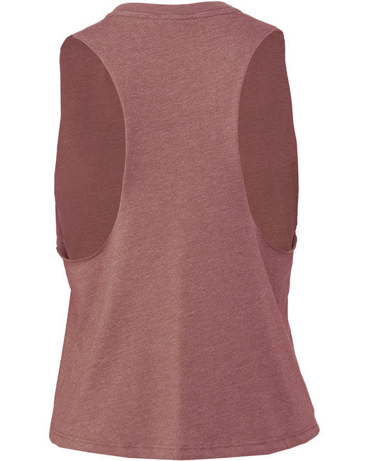 Bella + Canvas Ladies' Racerback Cropped Tank
