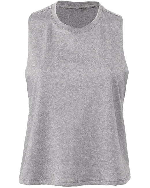 Bella + Canvas Ladies' Racerback Cropped Tank