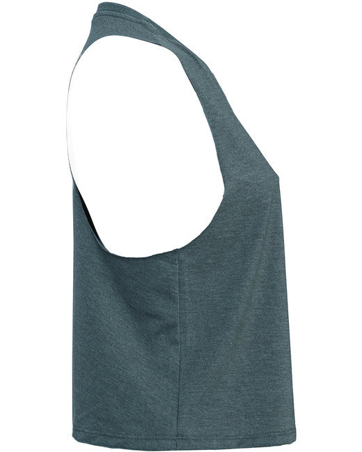 Bella + Canvas Ladies' Racerback Cropped Tank
