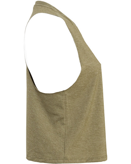 Bella + Canvas Ladies' Racerback Cropped Tank