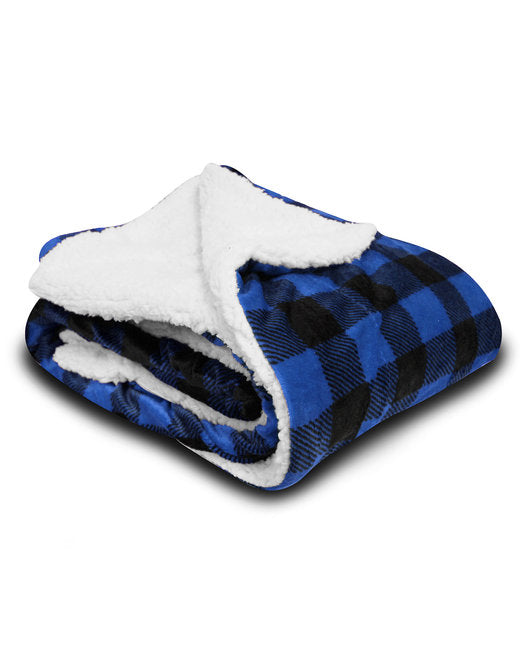 Alpine Fleece Micro Mink Sherpa Blanket
