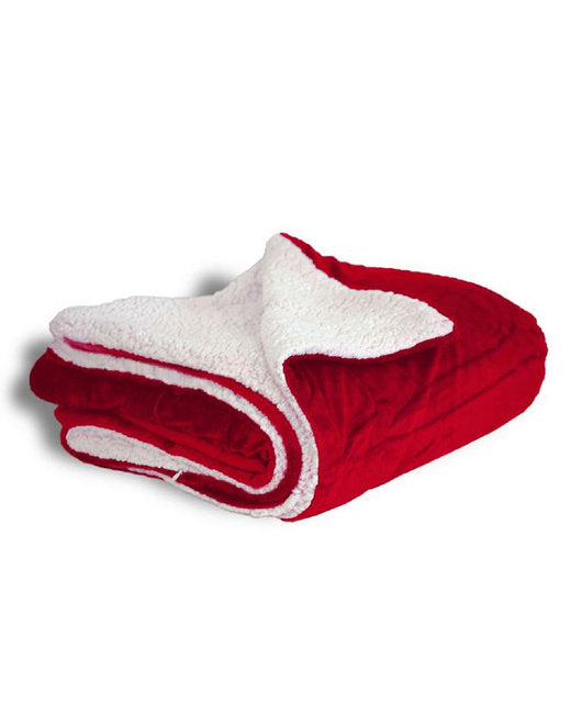 Alpine Fleece Micro Mink Sherpa Blanket