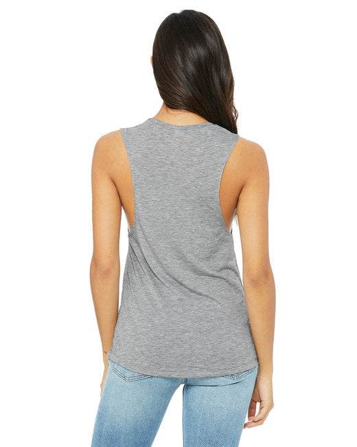 Bella + Canvas Ladies' Flowy Scoop Muscle Tank