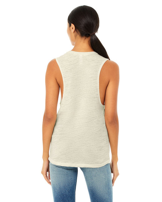 Bella + Canvas Ladies' Flowy Scoop Muscle Tank
