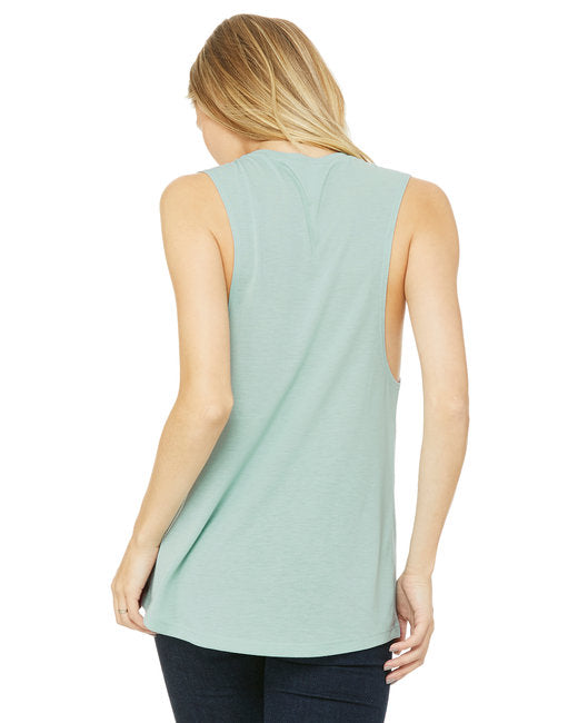 Bella + Canvas Ladies' Flowy Scoop Muscle Tank