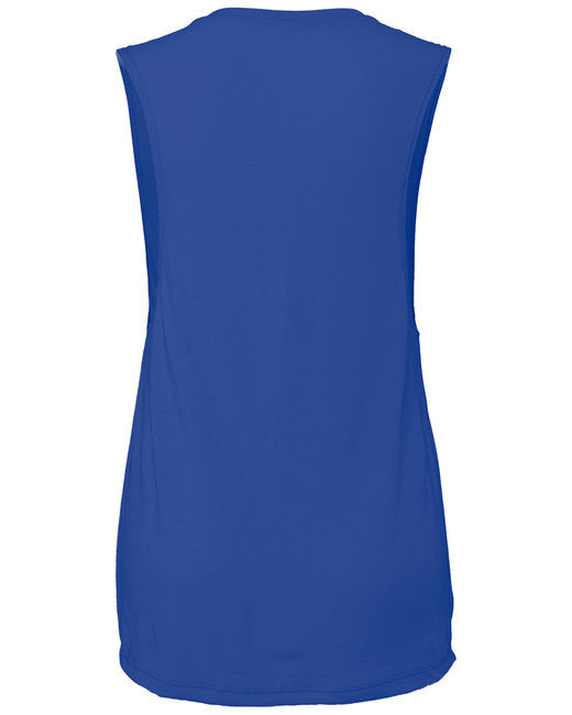 Bella + Canvas Ladies' Flowy Scoop Muscle Tank