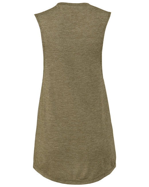 Bella + Canvas Ladies' Flowy Scoop Muscle Tank