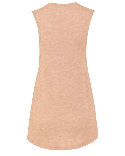 Bella + Canvas Ladies' Flowy Scoop Muscle Tank