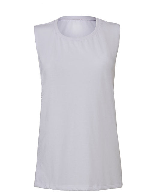 Bella + Canvas Ladies' Flowy Scoop Muscle Tank