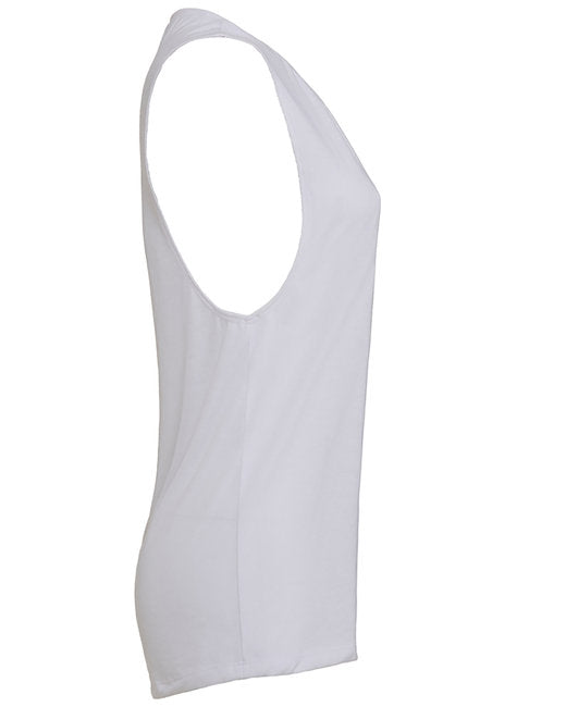 Bella + Canvas Ladies' Flowy Scoop Muscle Tank