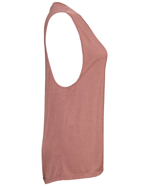 Bella + Canvas Ladies' Flowy Scoop Muscle Tank