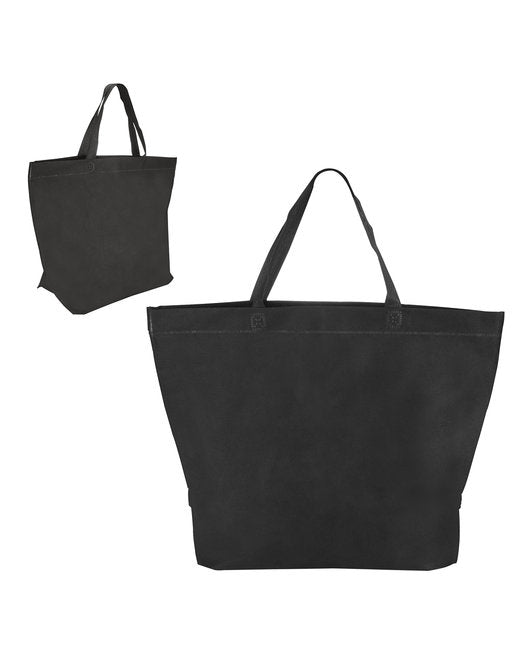 Prime Line Two-Tone Heat Sealed Non-Woven Tote ( 250-Pack )