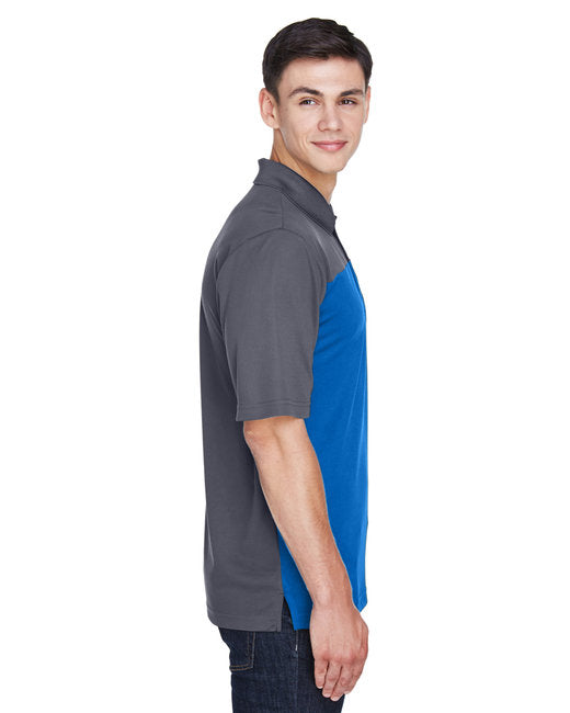 CORE365 Men's Balance Colorblock Performance Piqué Polo